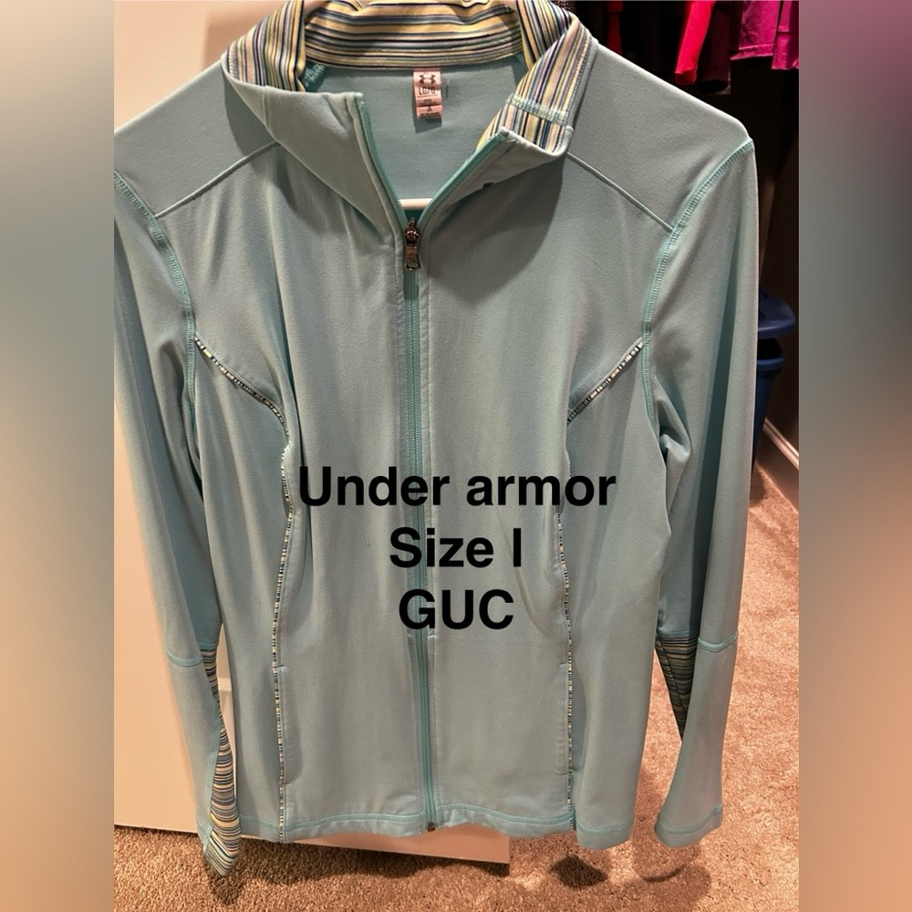 Under Armour Women's Light Blue Utility Jacket